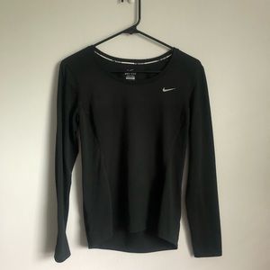 Nike Dri-Fit Black Long-sleeve
